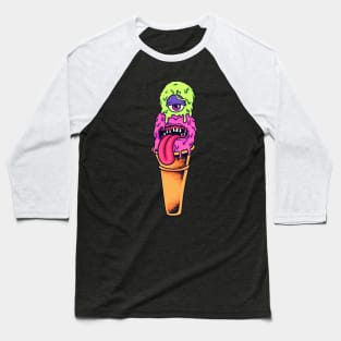 Ice Cream Zombie Baseball T-Shirt